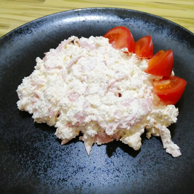 Keto Cottage Cheese Breakfast Salad - Custom Keto Diet Blog