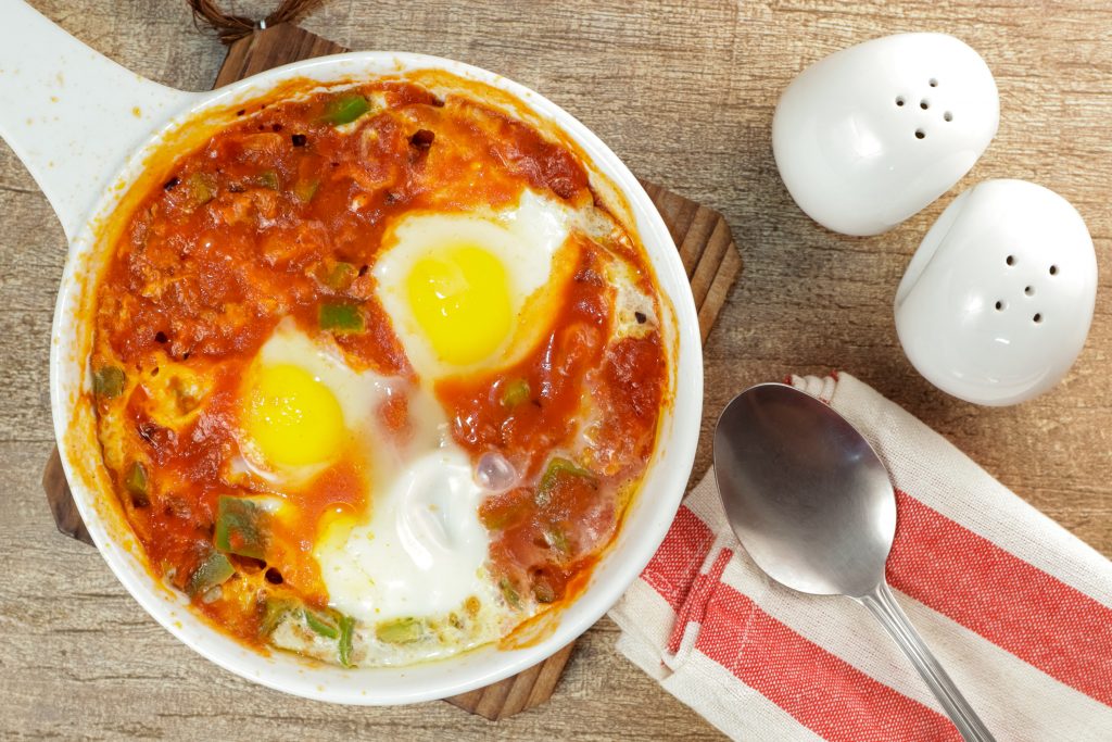 keto microwave shakshuka