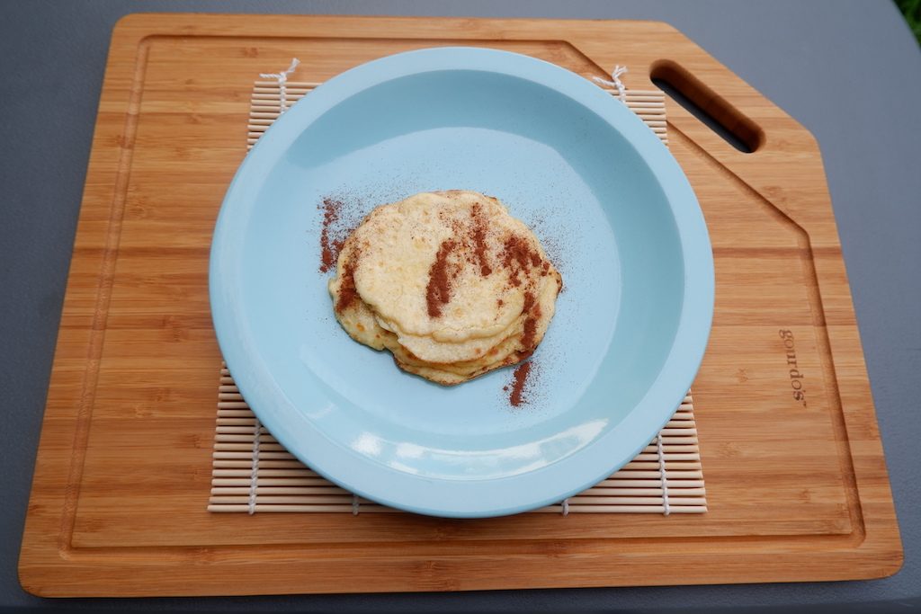 quick keto thin pancakes