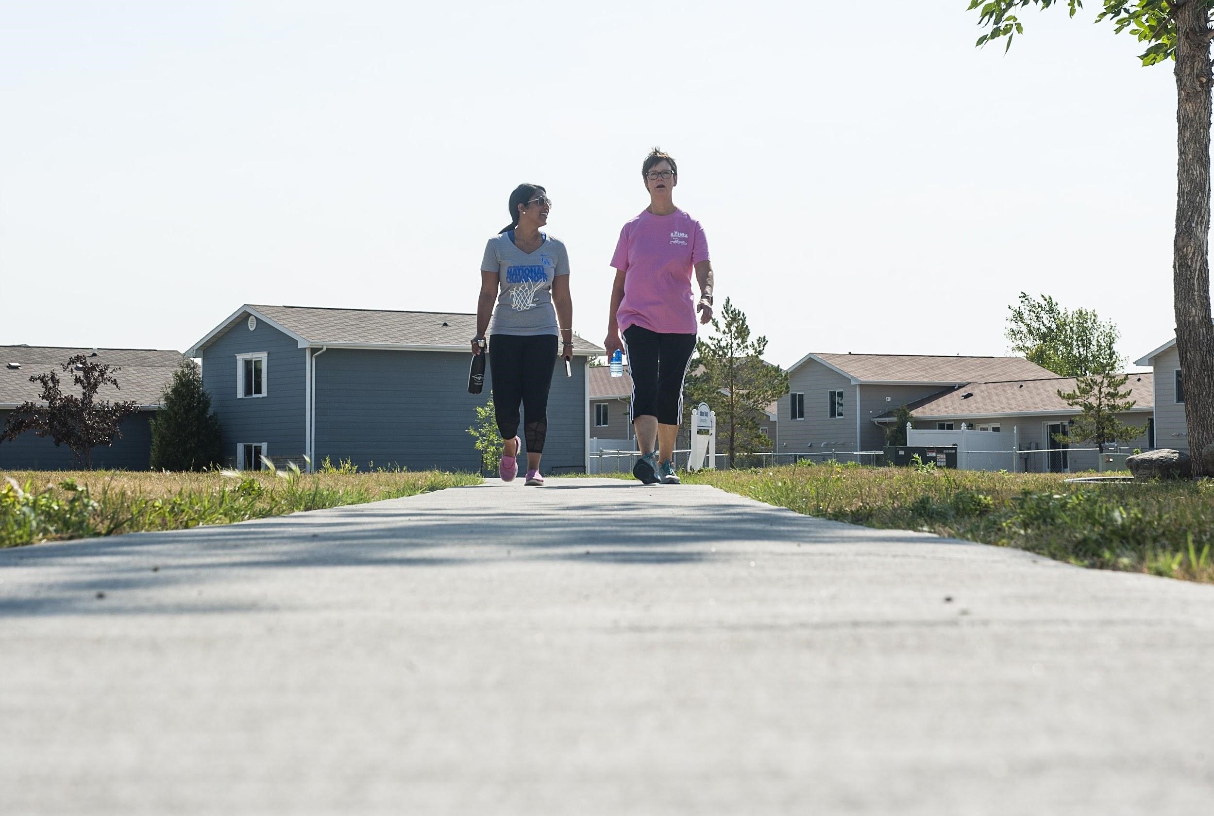 Ways to have fun while going keto - Walk with friends